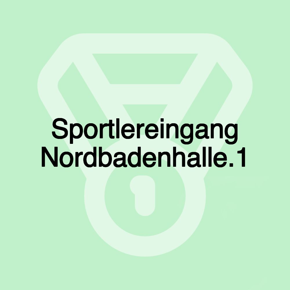 Sportlereingang Nordbadenhalle.1