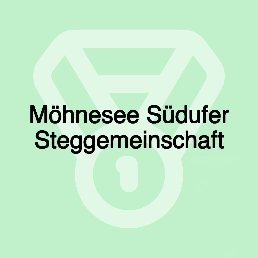 Möhnesee Südufer Steggemeinschaft