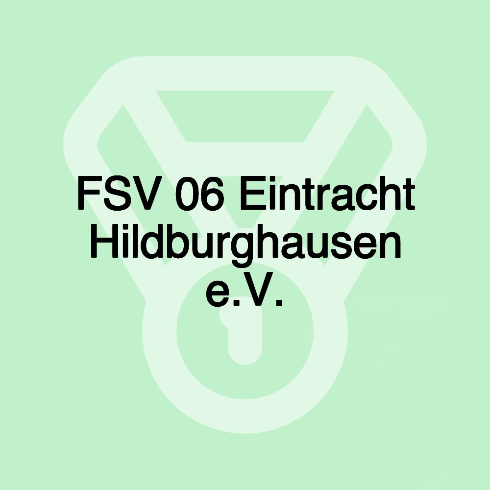 FSV 06 Eintracht Hildburghausen e.V.