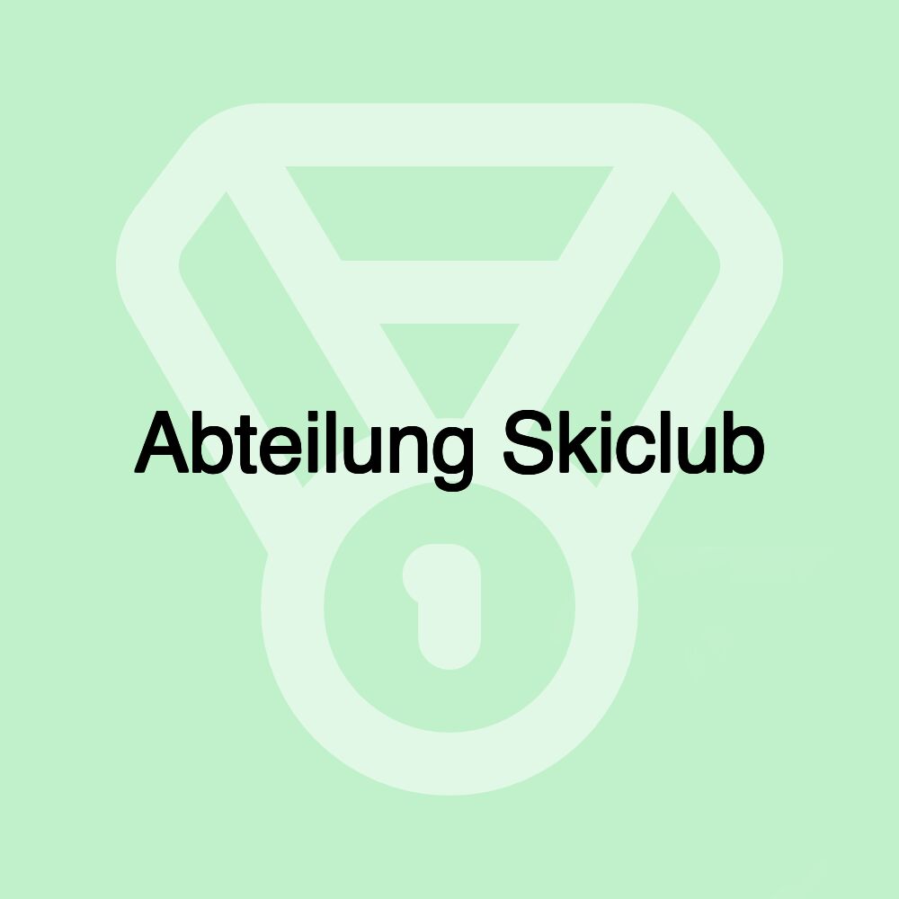 Abteilung Skiclub