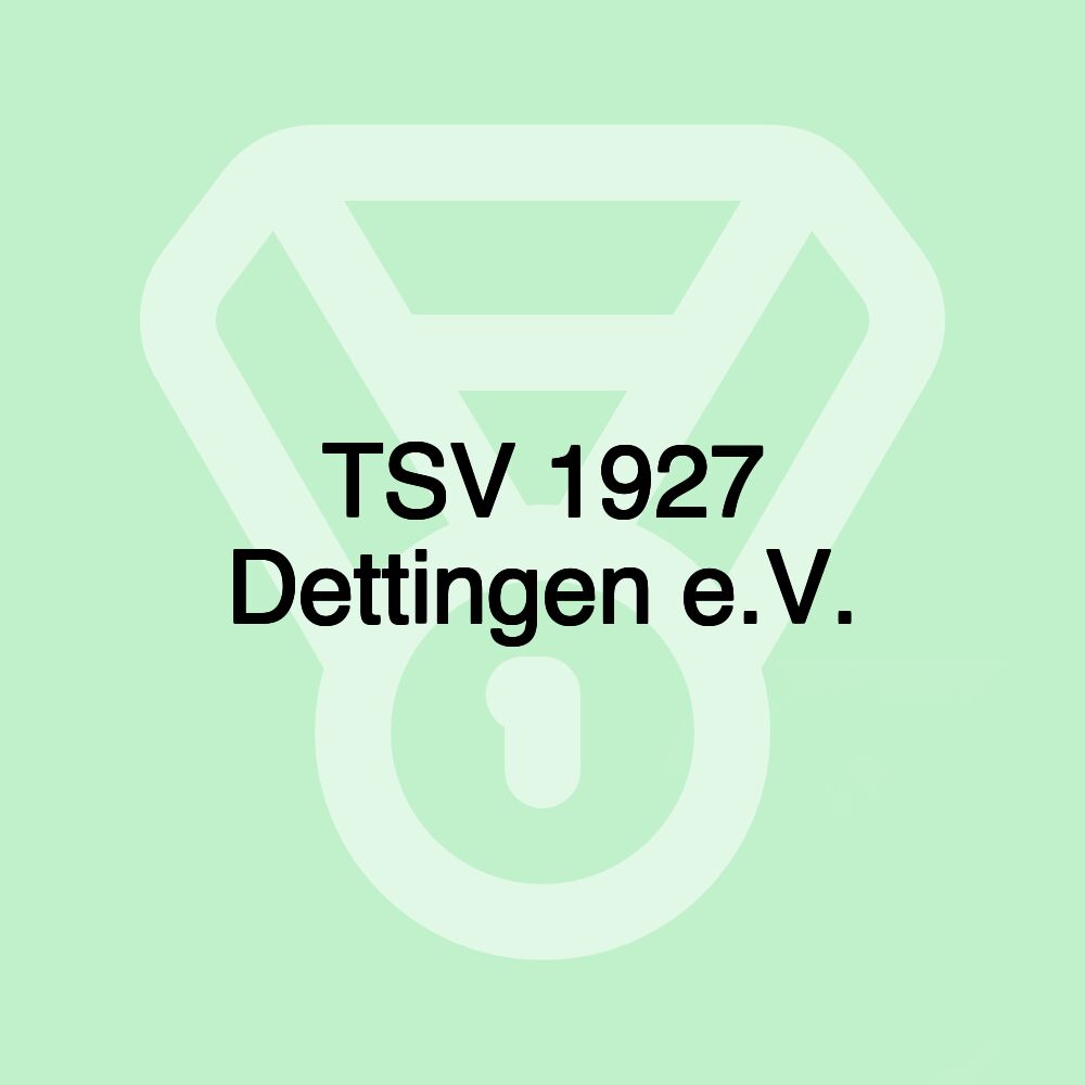 TSV 1927 Dettingen e.V.