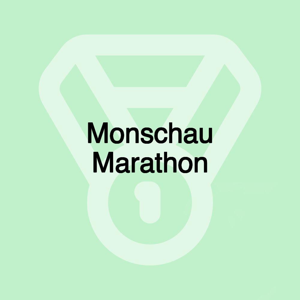 Monschau Marathon