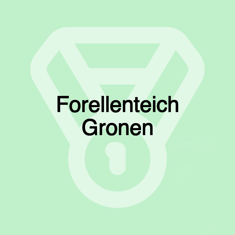 Forellenteich Gronen