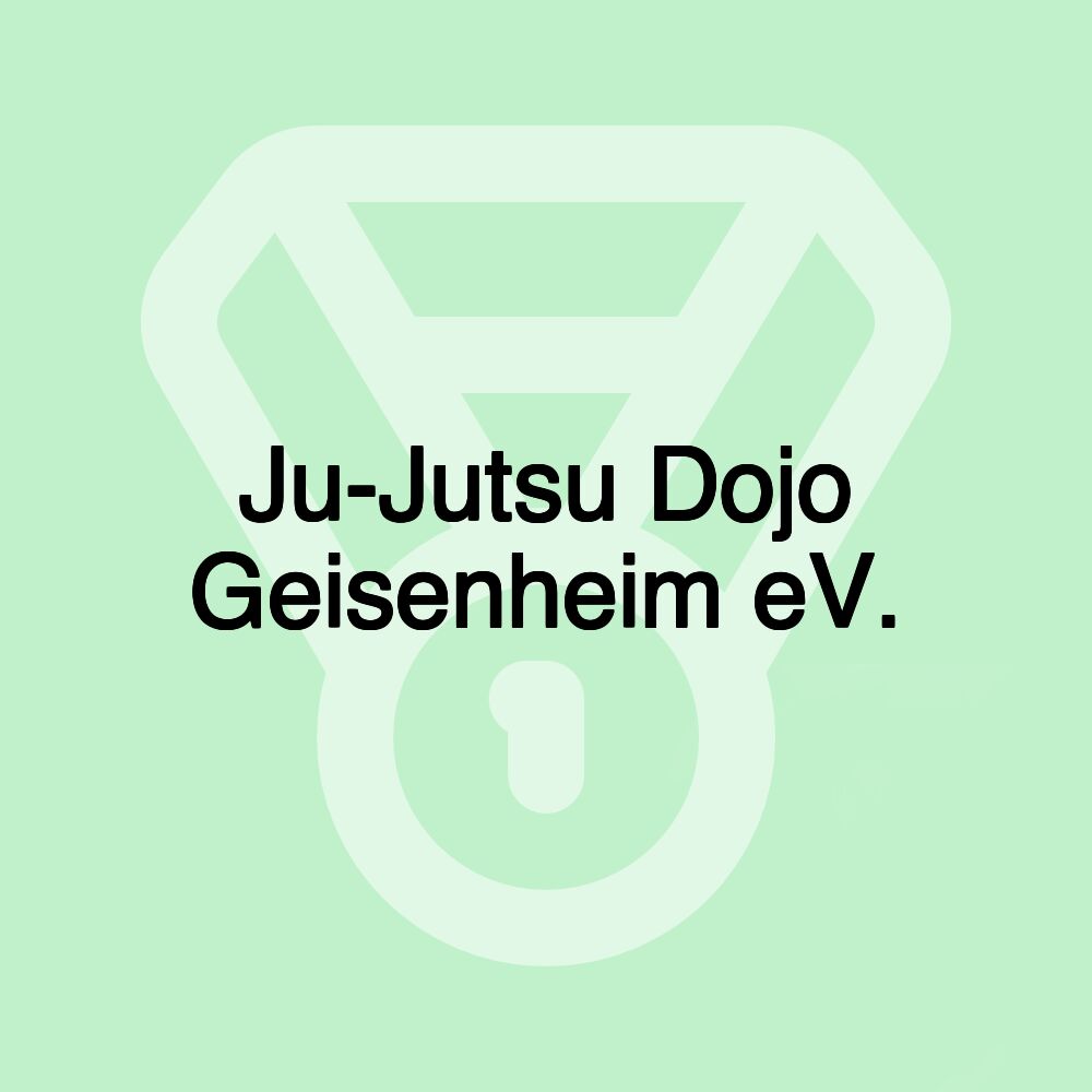 Ju-Jutsu Dojo Geisenheim eV.