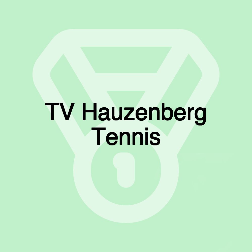 TV Hauzenberg Tennis