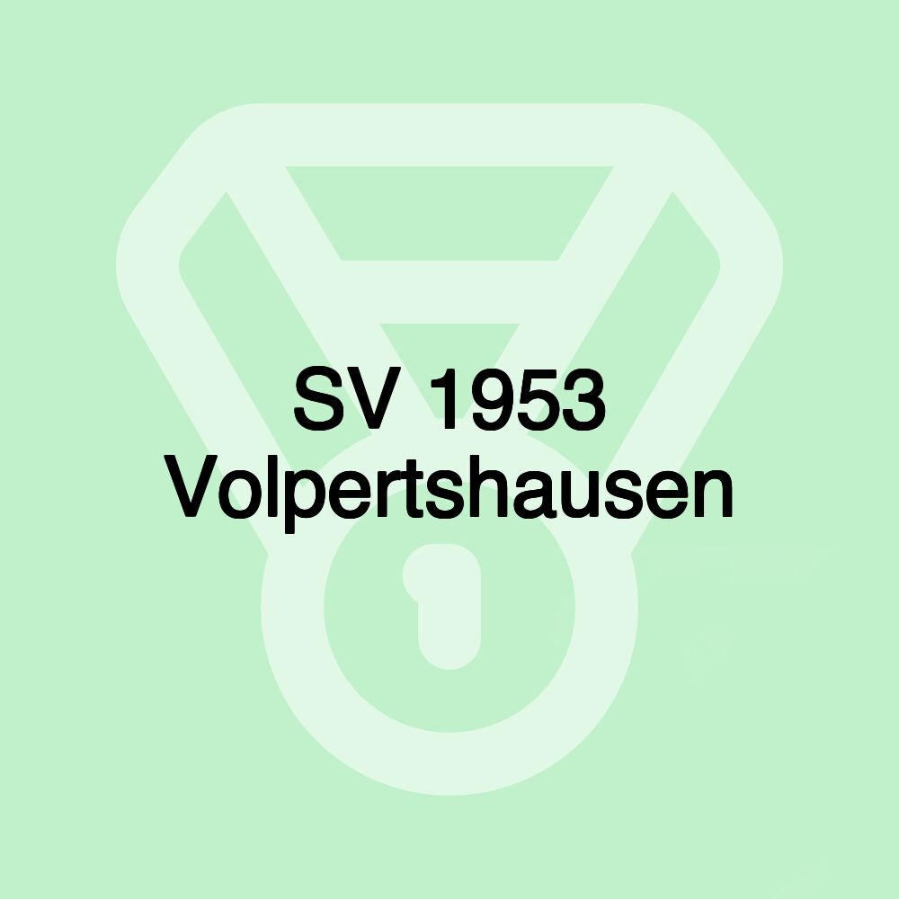 SV 1953 Volpertshausen