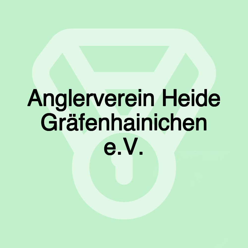 Anglerverein Heide Gräfenhainichen e.V.