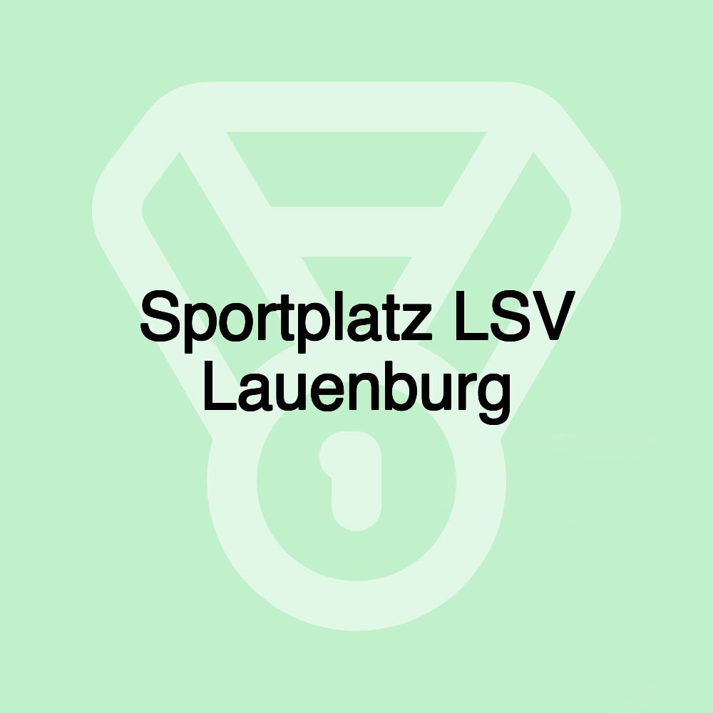 Sportplatz LSV Lauenburg