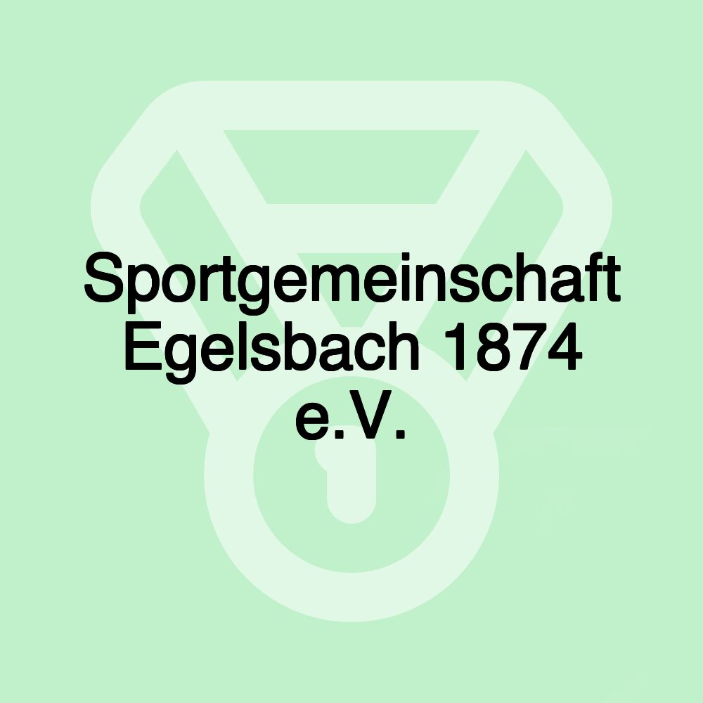 Sportgemeinschaft Egelsbach 1874 e.V.