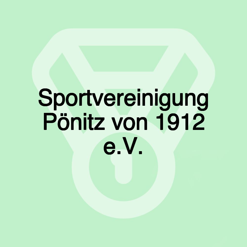 Sportvereinigung Pönitz von 1912 e.V.