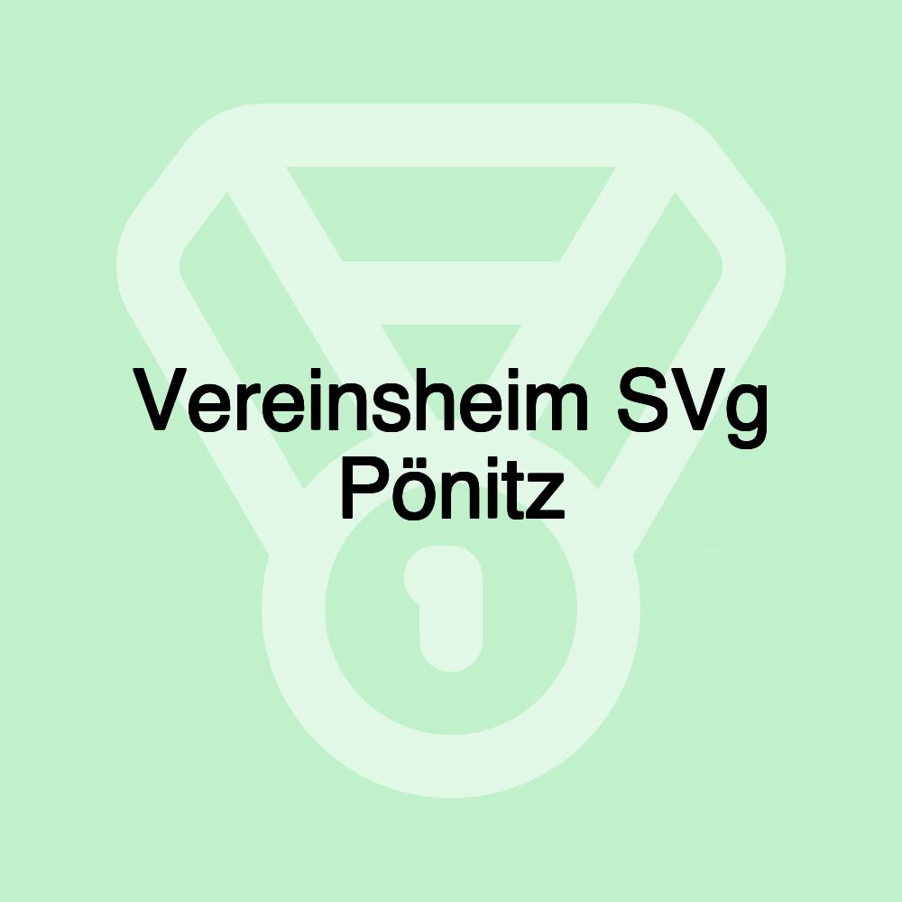 Vereinsheim SVg Pönitz