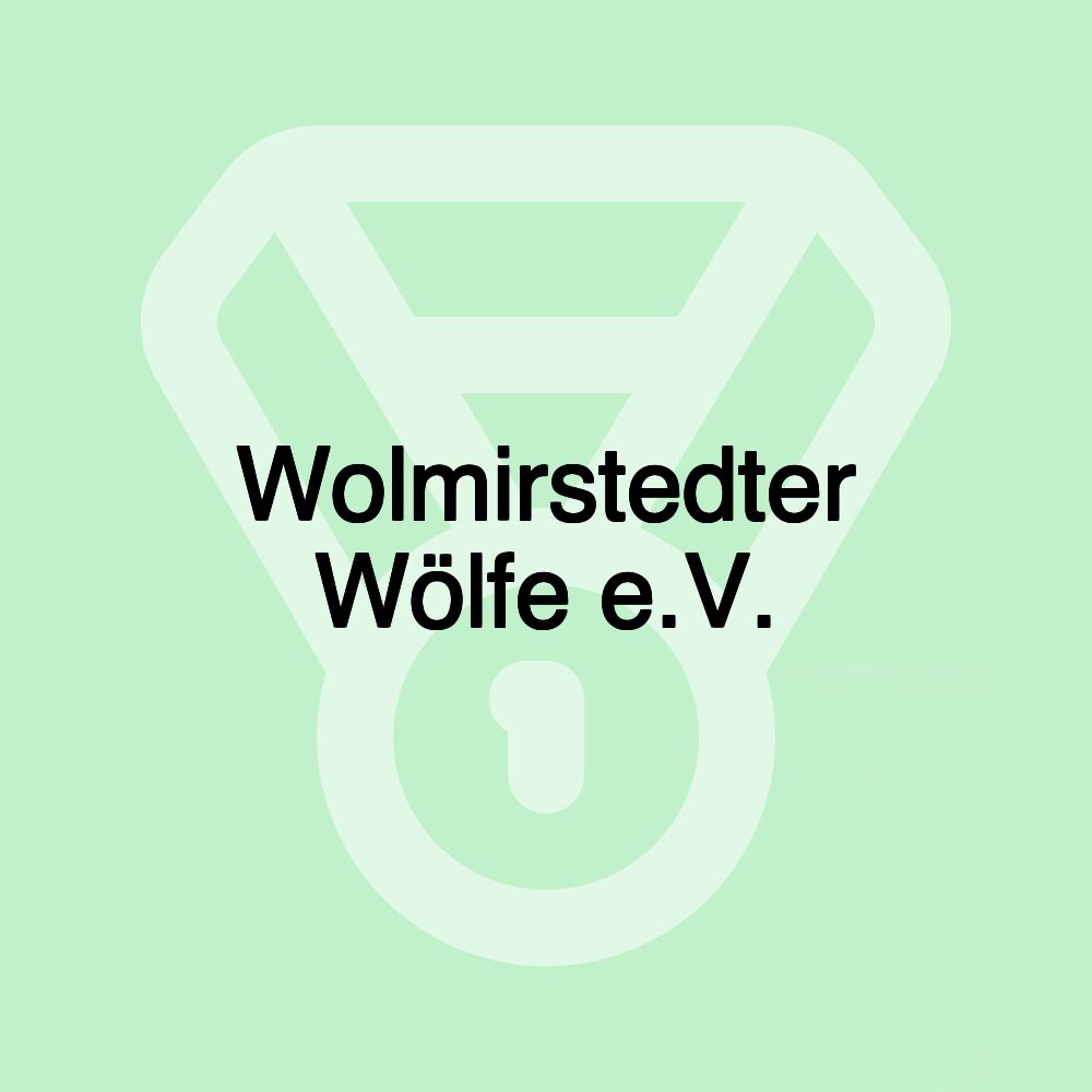 Wolmirstedter Wölfe e.V.