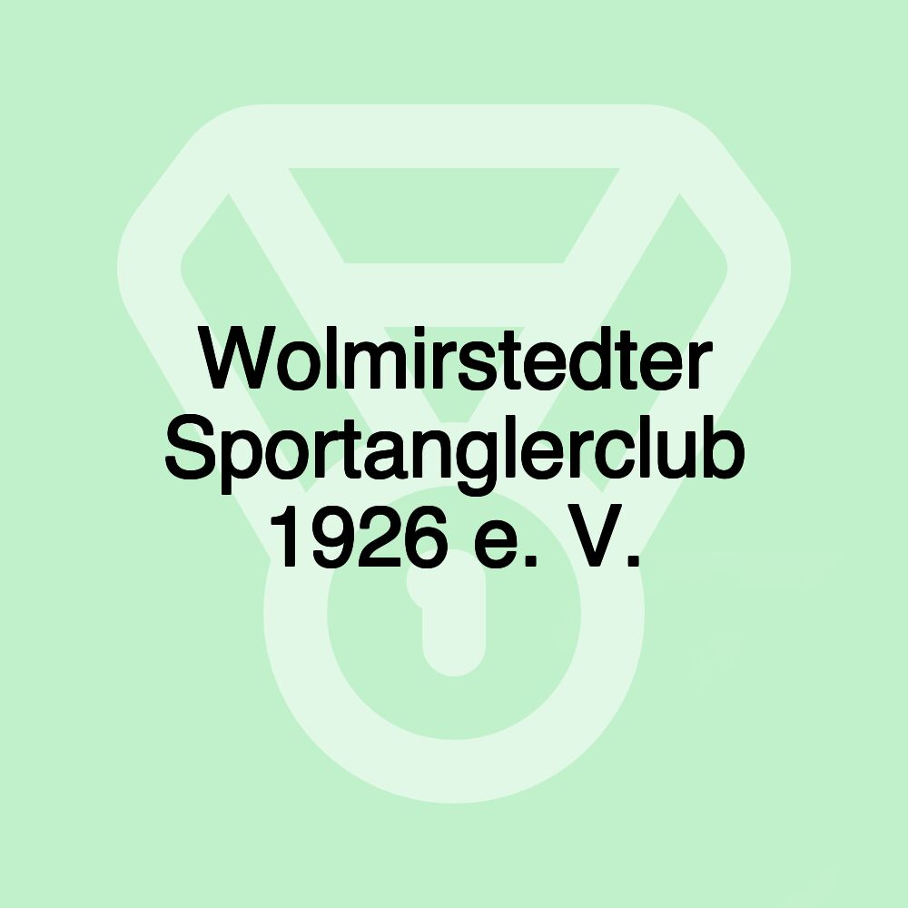 Wolmirstedter Sportanglerclub 1926 e. V.