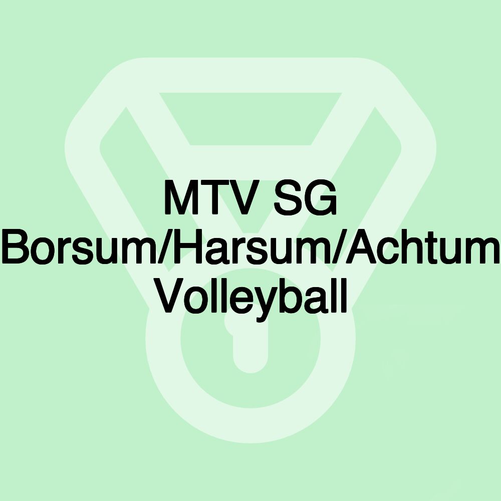 MTV SG Borsum/Harsum/Achtum Volleyball