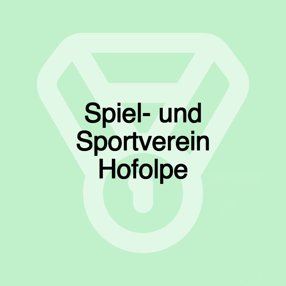 Spiel- und Sportverein Hofolpe