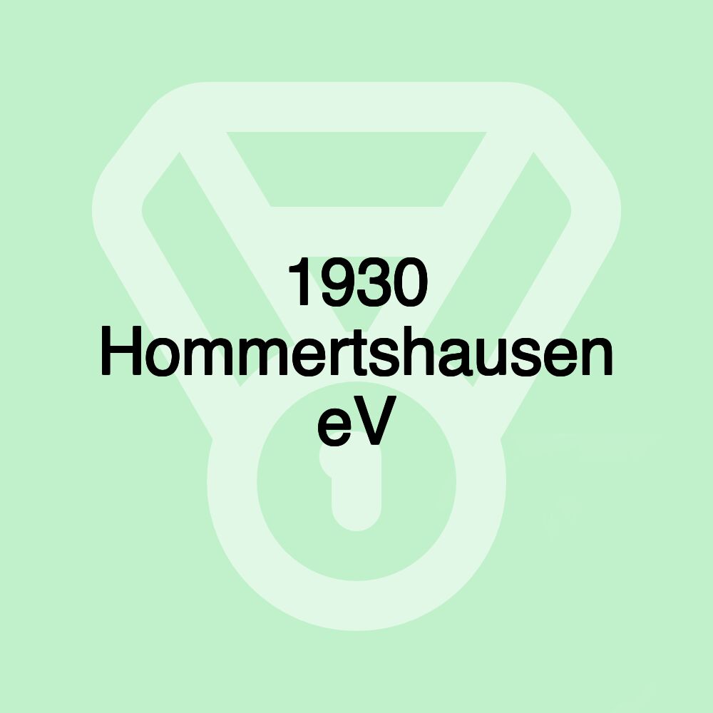 1930 Hommertshausen eV