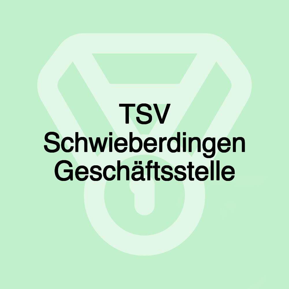 TSV Schwieberdingen Geschäftsstelle