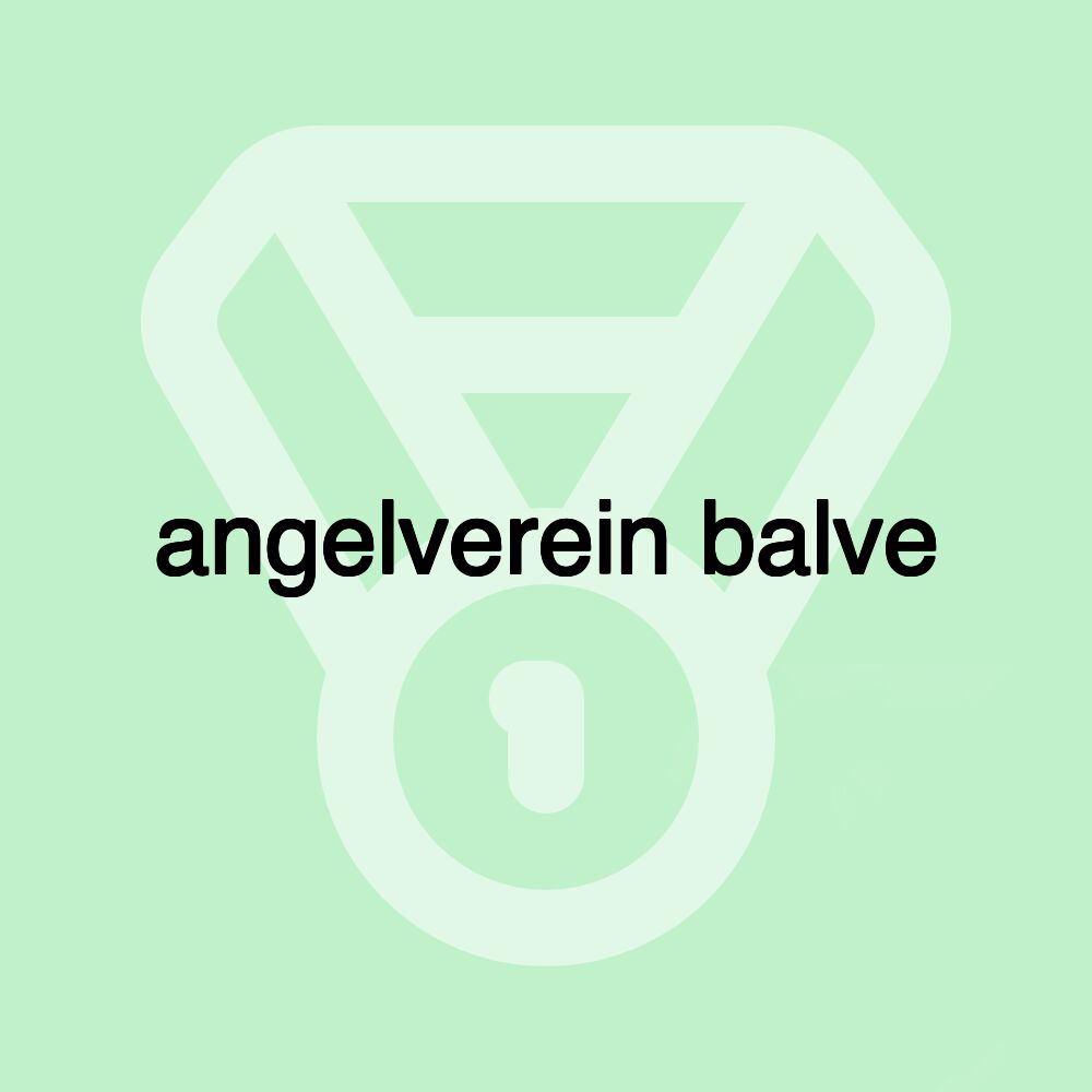 angelverein balve