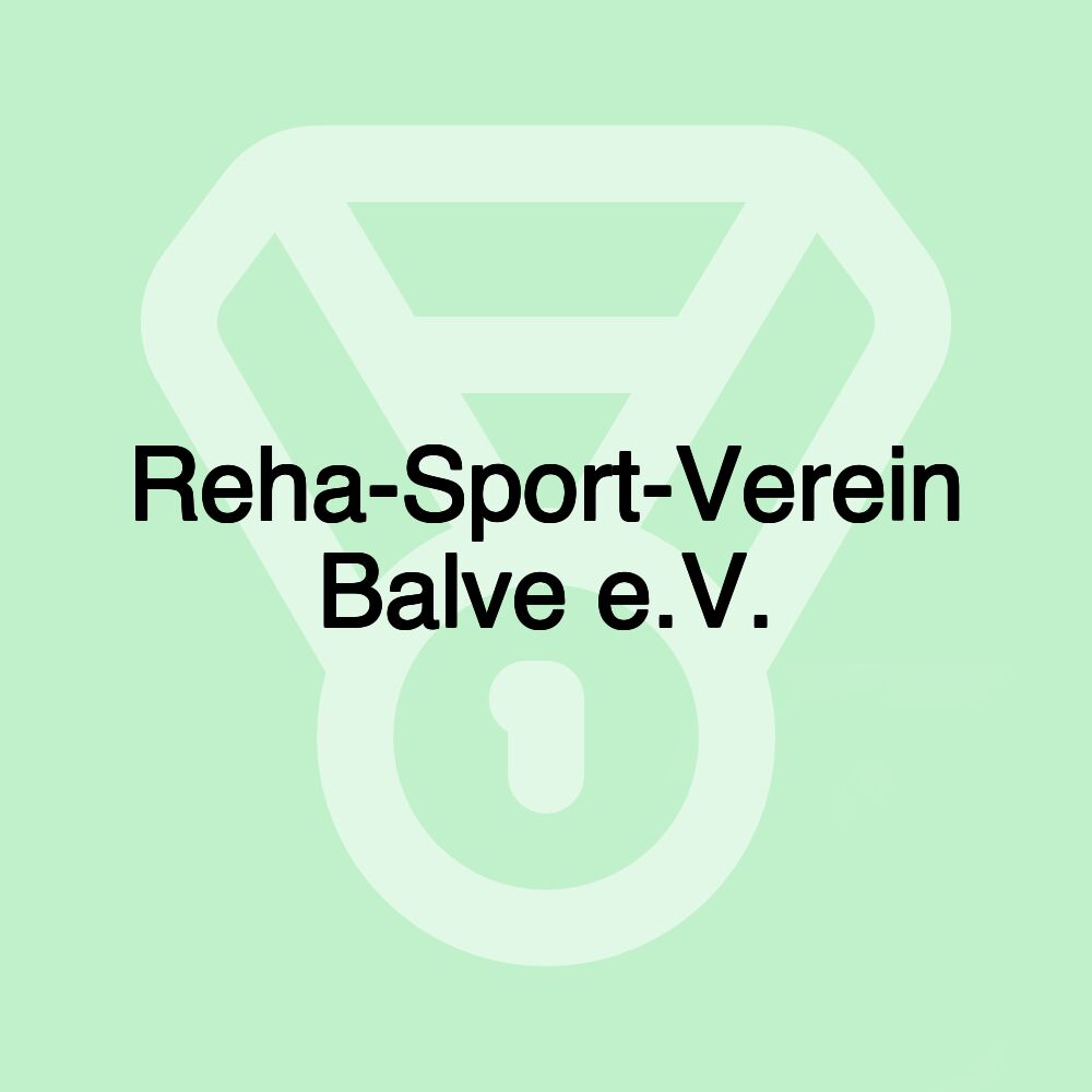 Reha-Sport-Verein Balve e.V.