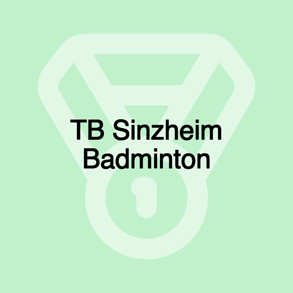 TB Sinzheim Badminton