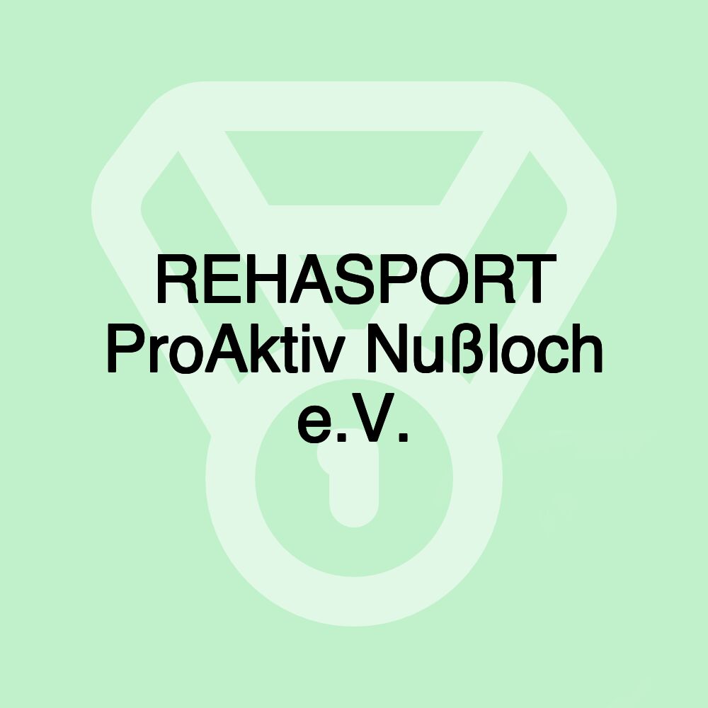 REHASPORT ProAktiv Nußloch e.V.