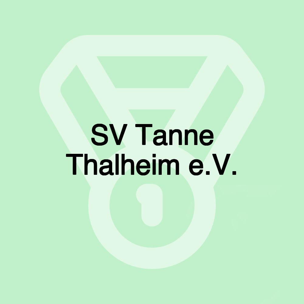 SV Tanne Thalheim e.V.