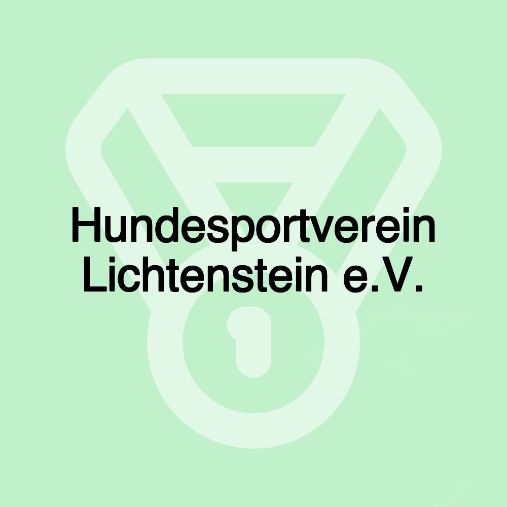 Hundesportverein Lichtenstein e.V.