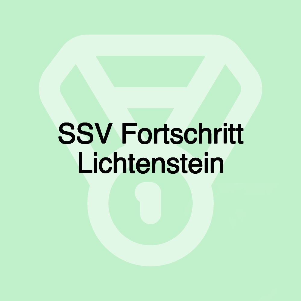 SSV Fortschritt Lichtenstein