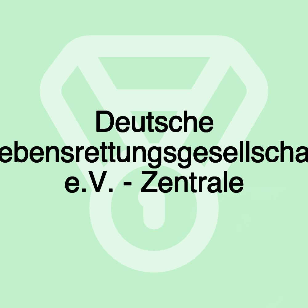 Deutsche Lebensrettungsgesellschaft e.V. - Zentrale