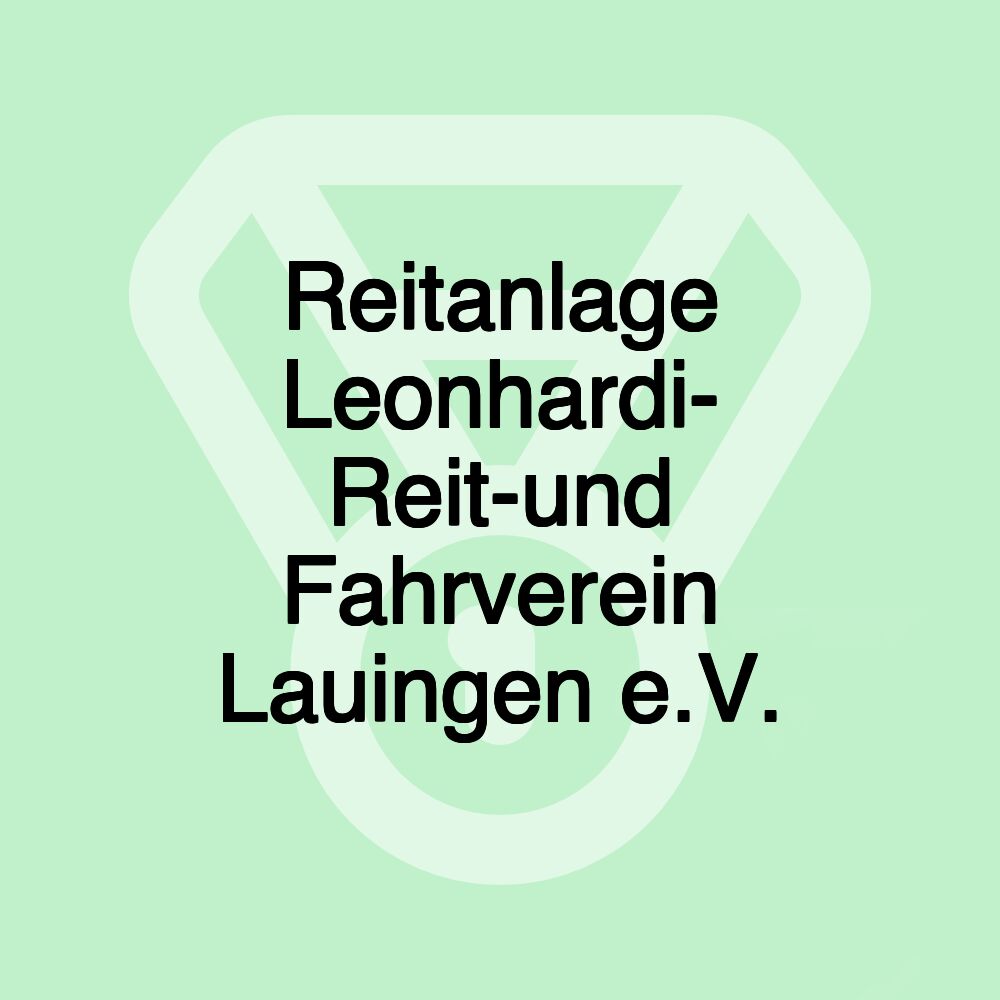 Reitanlage Leonhardi- Reit-und Fahrverein Lauingen e.V.