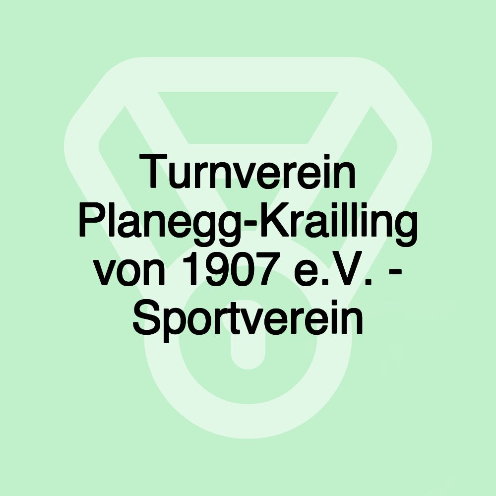 Turnverein Planegg-Krailling von 1907 e.V. - Sportverein