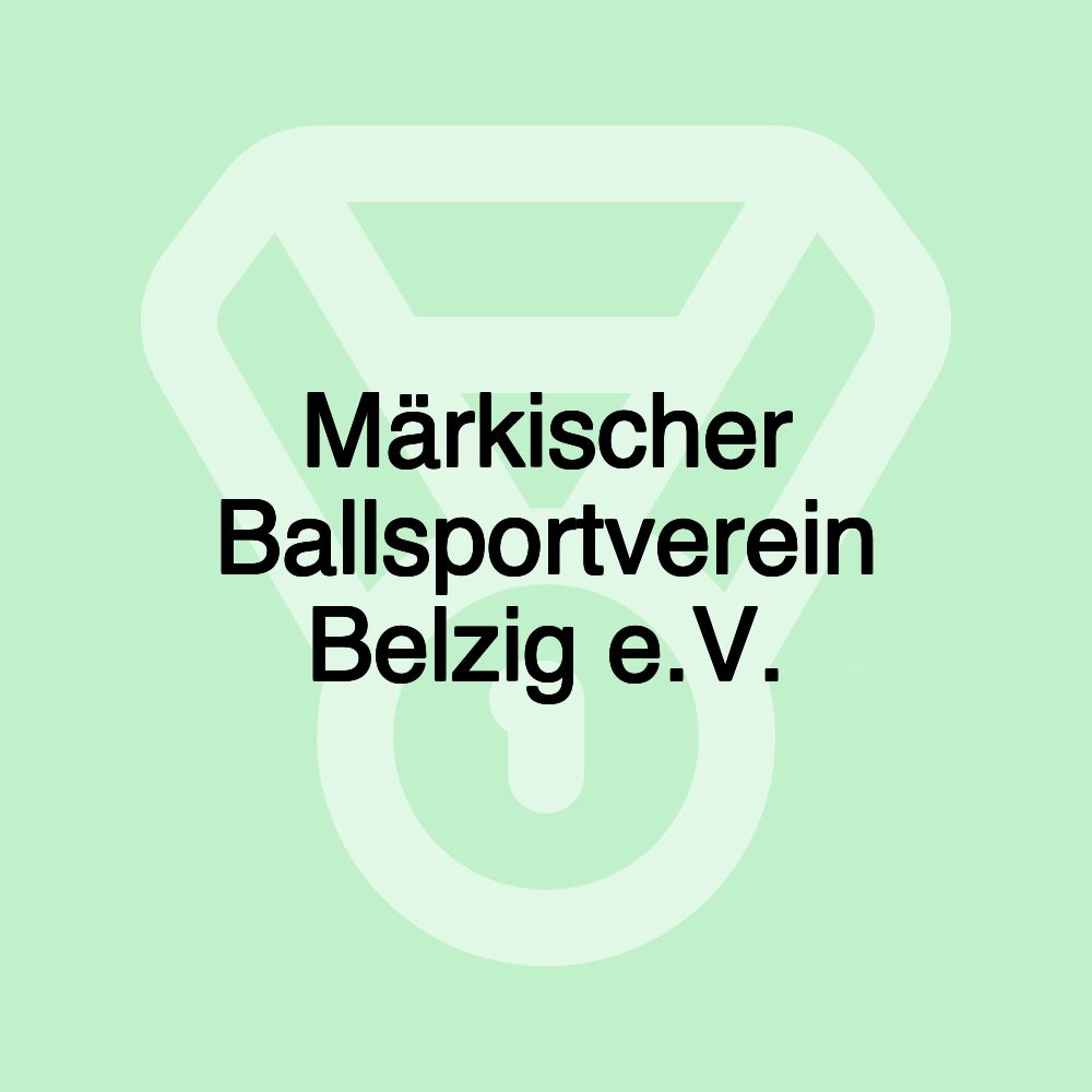 Märkischer Ballsportverein Belzig e.V.