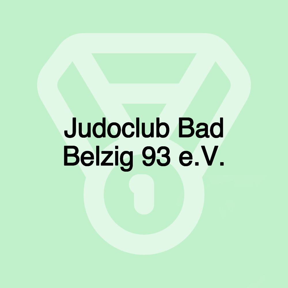 Judoclub Bad Belzig 93 e.V.