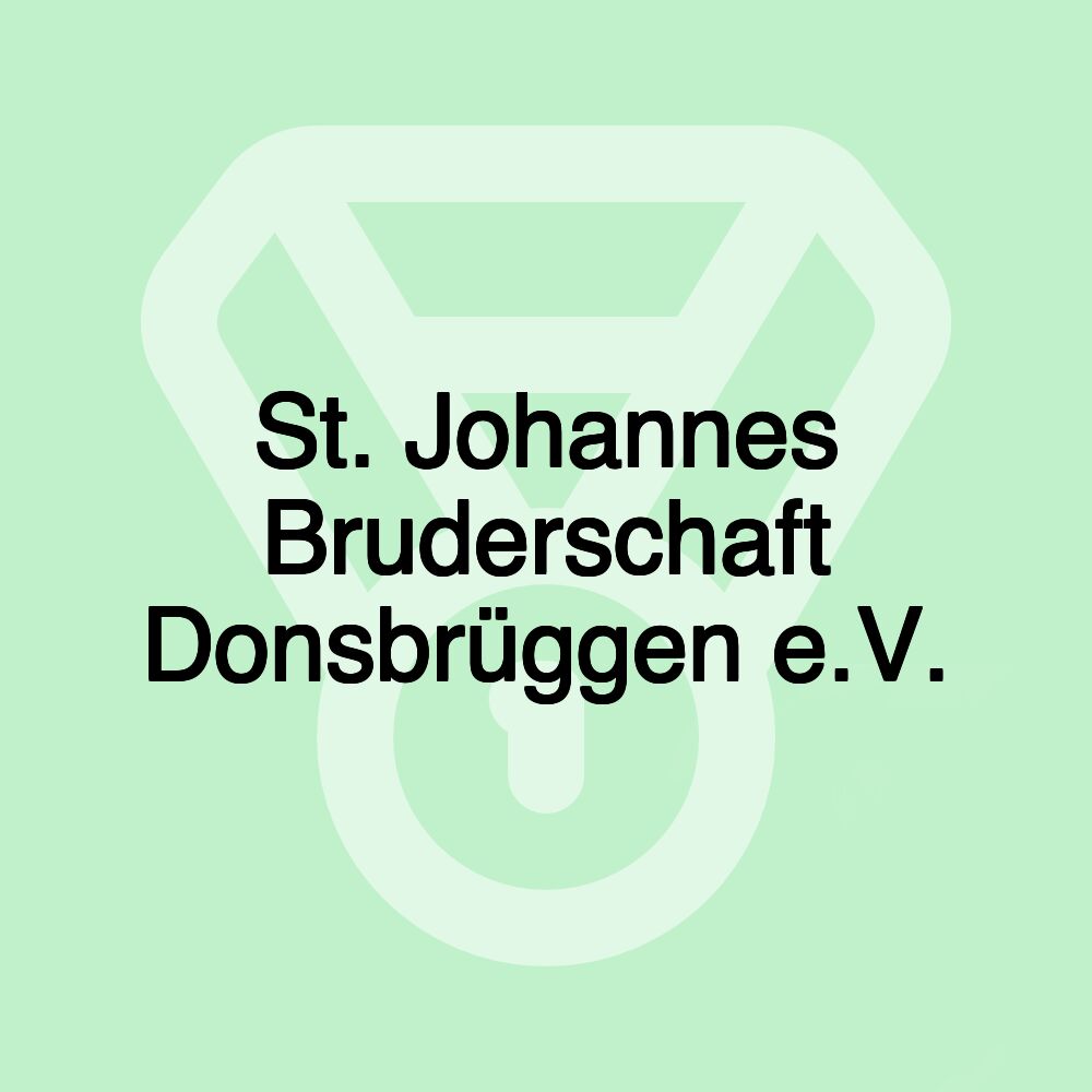 St. Johannes Bruderschaft Donsbrüggen e.V.