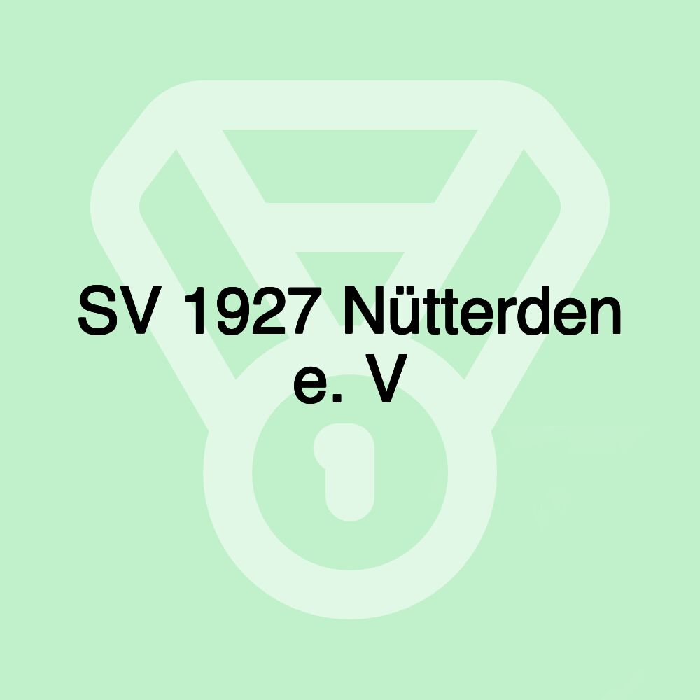 SV 1927 Nütterden e. V