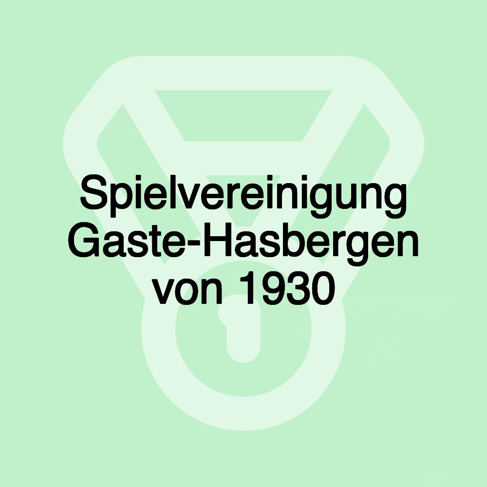 Spielvereinigung Gaste-Hasbergen von 1930