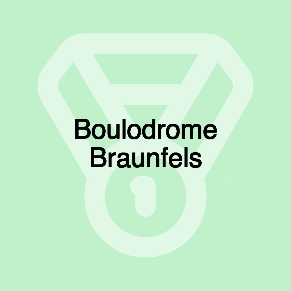 Boulodrome Braunfels