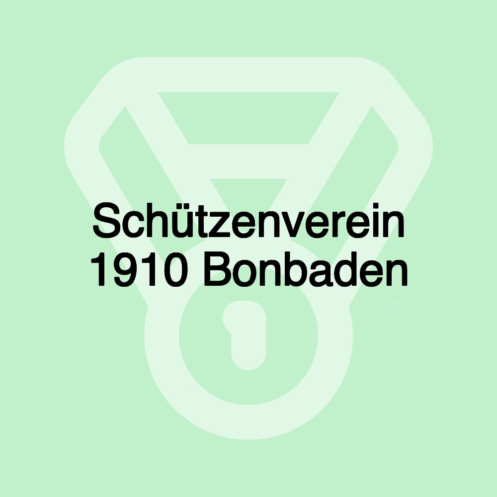 Schützenverein 1910 Bonbaden