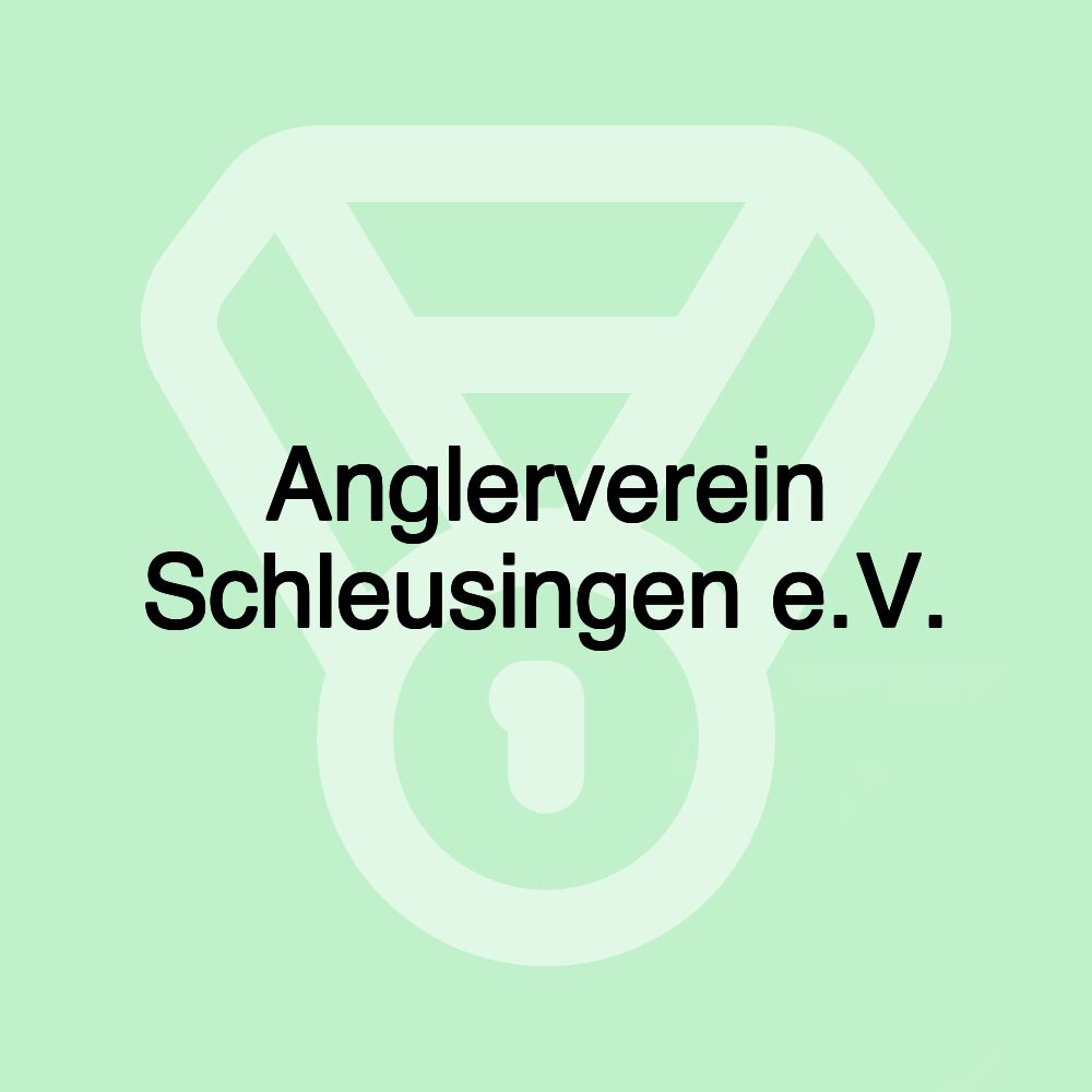 Anglerverein Schleusingen e.V.