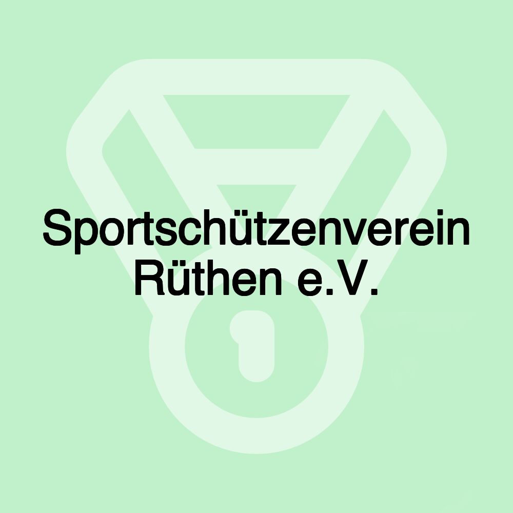 Sportschützenverein Rüthen e.V.