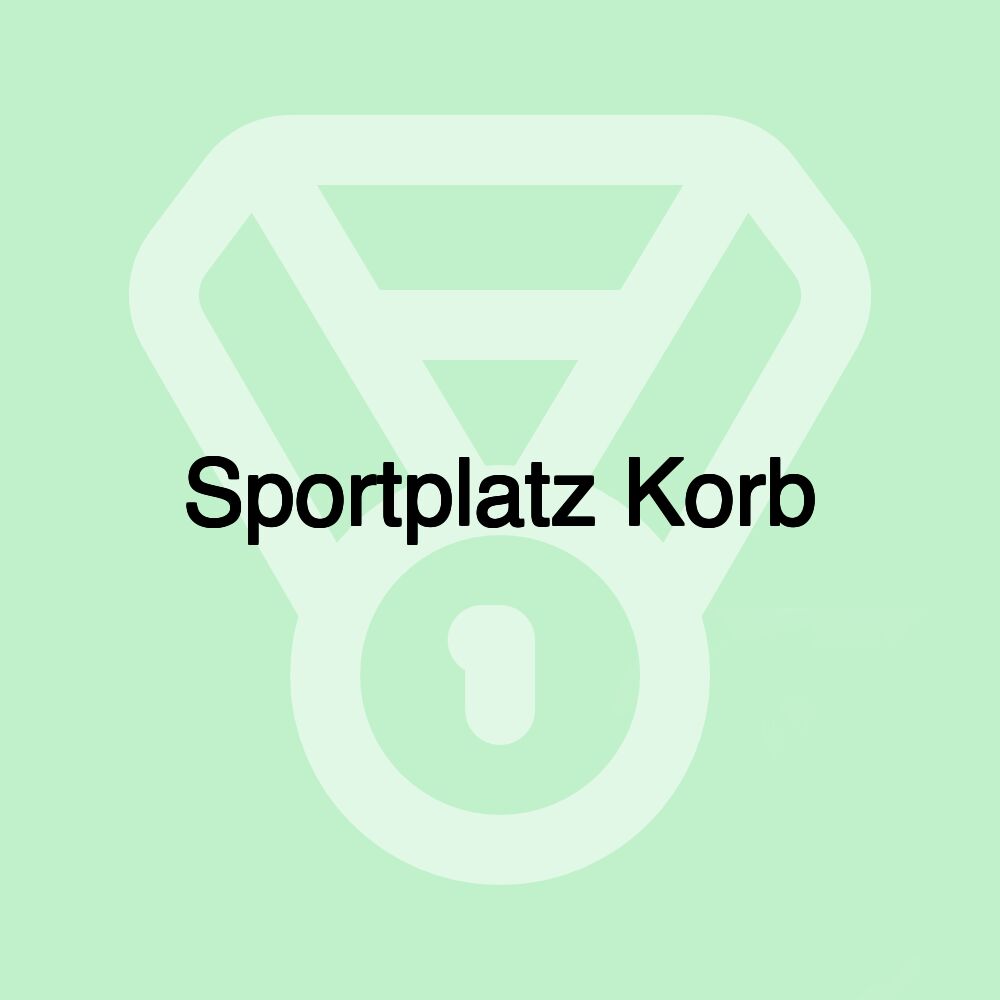 Sportplatz Korb