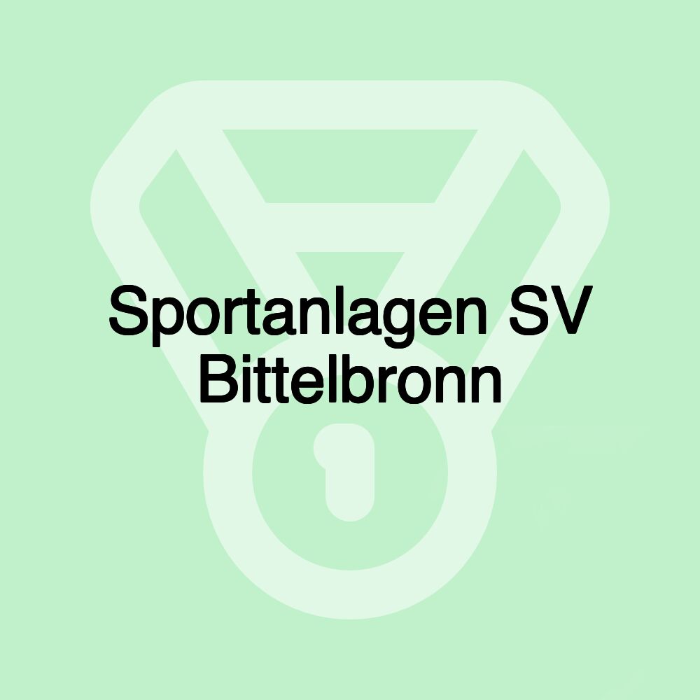 Sportanlagen SV Bittelbronn