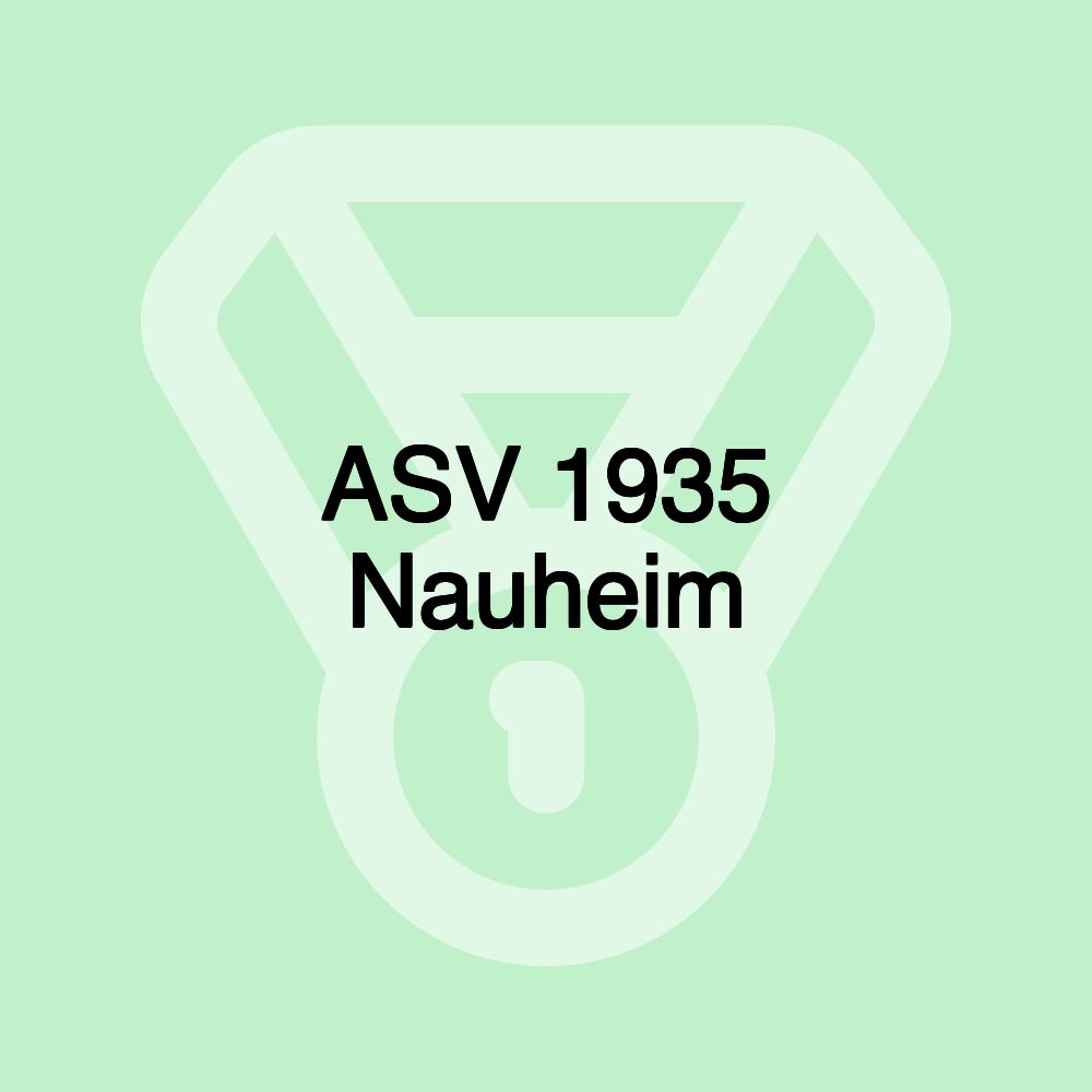 ASV 1935 Nauheim