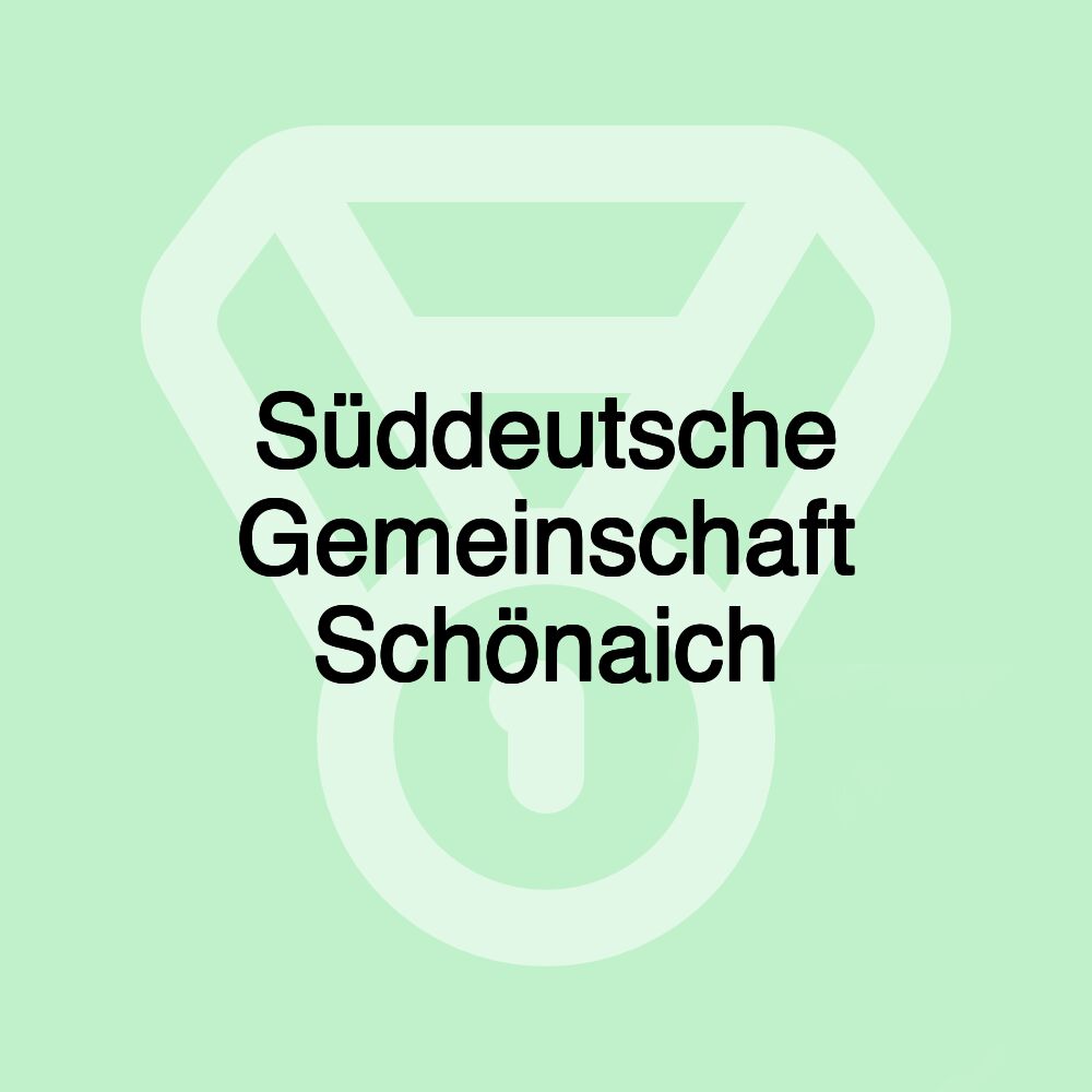 Süddeutsche Gemeinschaft Schönaich