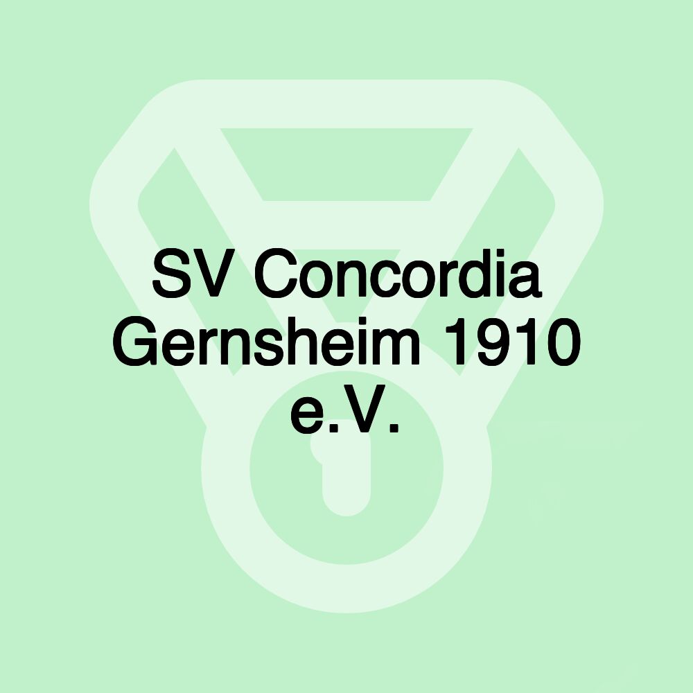 SV Concordia Gernsheim 1910 e.V.