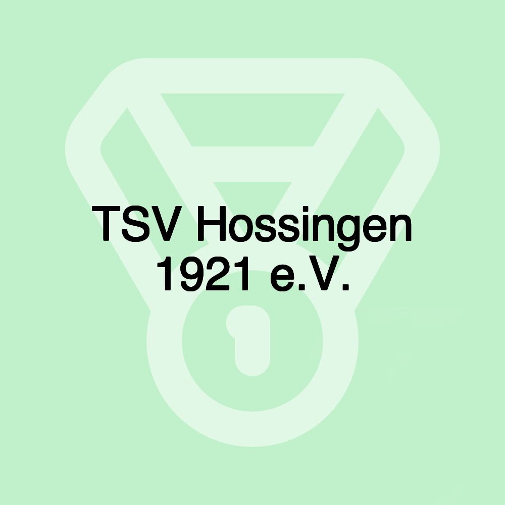 TSV Hossingen 1921 e.V.