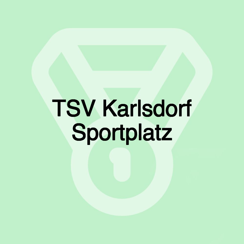 TSV Karlsdorf Sportplatz