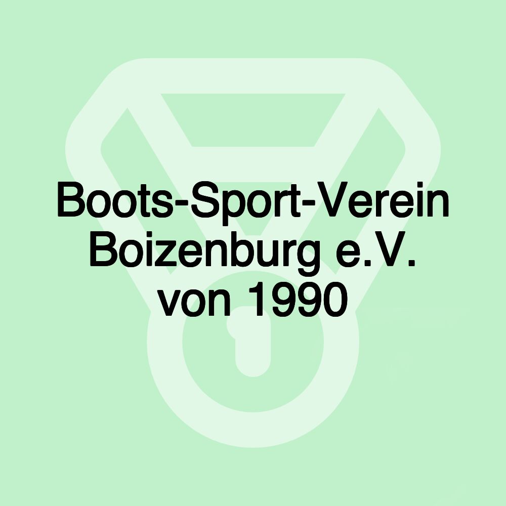 Boots-Sport-Verein Boizenburg e.V. von 1990