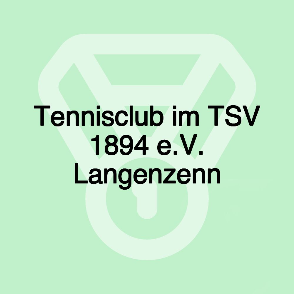 Tennisclub im TSV 1894 e.V. Langenzenn