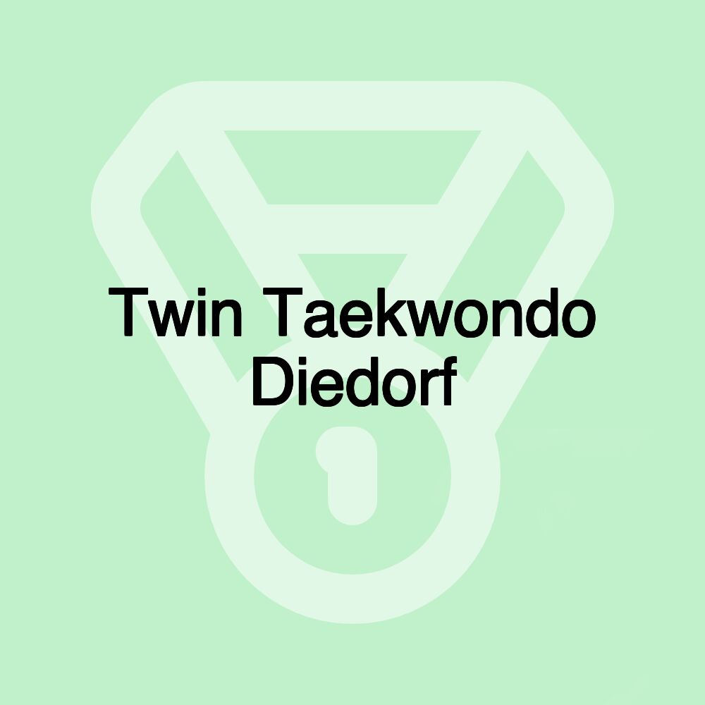 Twin Taekwondo Diedorf